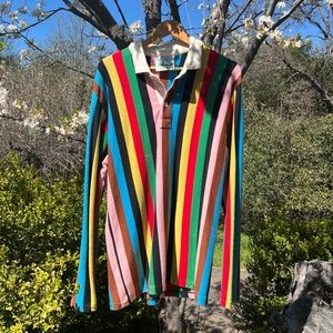 Sports d’Epoque Croquet Stripe Rugby Shirt